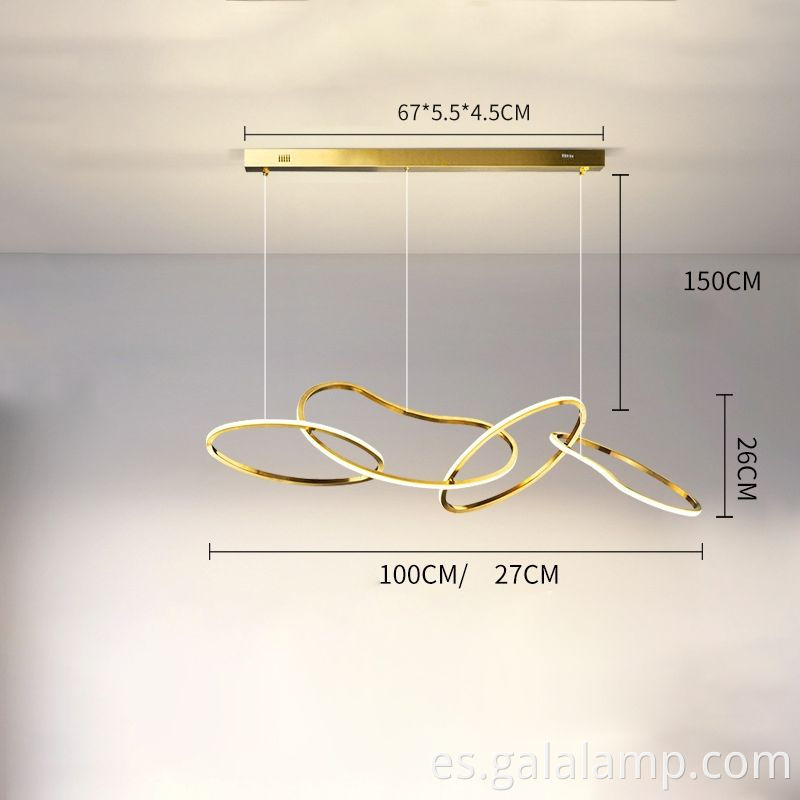 contemporary-gold-led-lighting-fixture